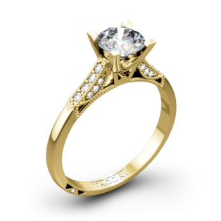 Tacori 2586RD Simply Tacori Pave Diamond Engagement Ring